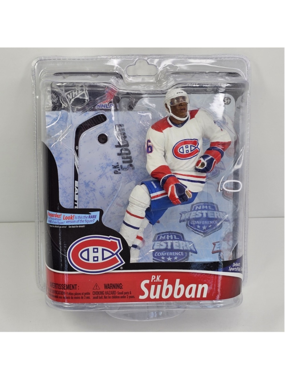 SEALED McFarlane P.K. Subban Montreal Canadiens Chase White Jersey NHL Series 28